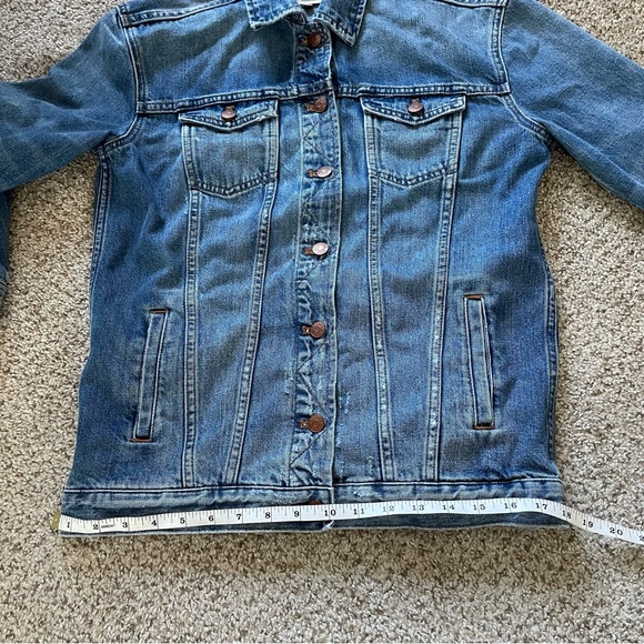 Madewell Oversized Denim Trucker Jacket - Picture 9 of 14